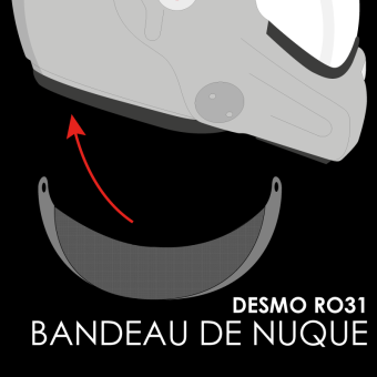 Helmet Spares Roof Desmo RO31 Neck Roll